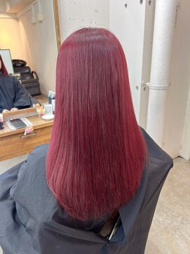 アジールヘア 北千住駅西口店(agir hair) ブリーチあり暖色カラー♪北千住