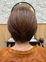 ユニックス ララポート豊洲店(UNIX Salon&Spa) 大人丸みショートボブ