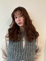 ユーフォリア 青山(Euphoria)&nbsp;ナチュラルブラウンカラー&ニュアンスウェーブ