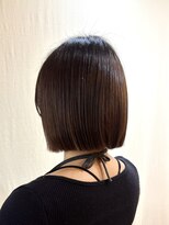 ココカラヘアー ニコ(cococara hair nico)&nbsp;切りっぱなしボブ/顔まわりカット/縮毛矯正/トリートメント