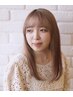 【できる限りダメージを抑えたブリーチ施術】負担軽減ダブルカラー+カット