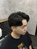 メンズカット+縮毛矯正¥12000~