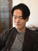 リム メンズヘア(LIM men's hair)&nbsp;艶感毛流れセンターパート【倉敷メンズカット専門店/美容院】