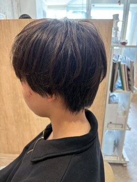 エヌアンドエー せんげん台店(N&A) ショート×顔周りカットでつくる小顔見え似合わせスタイル