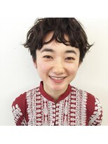 コクーン(Cocoon)&nbsp;ワイドバングのマッシュショート☆表参道Cocoon ACO☆