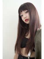 ワン 東戸塚(ONE004)&nbsp;ワイドバングロングレッドブラウン