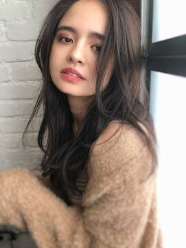 チョビー 銀座(chobii) [桜井]デジタルパーマイルミナカラー グレージュ ブランジュ