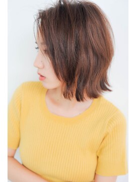 プリマ エメ(PRIMA aimer) ツヤと空気感を演出☆レイヤー×ボブスタイル3