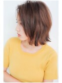 ツヤと空気感を演出☆レイヤー×ボブスタイル3
