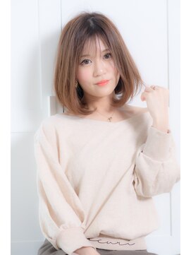 リル 8F 銀座(Rire) 【Rire-リル銀座-】大人女子のひし形シルエットボブ☆