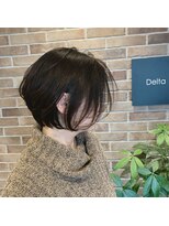 デルタ(Delta) ショートボブ×黒髪ショート