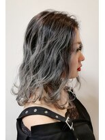 デコヘアー(DECO HAIR) ハイコントラストバレイヤージュボブ