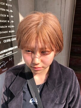 シャンプーボーイ セントラル 博多(SHAMPOO BOY central) フレッシュな印象でいくならオレンジュショート