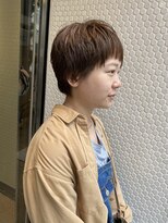 エル(EL by green)&nbsp;（Kotaro)フェザーショート×ナチュラルカラー