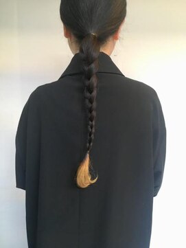 フォーク(folk) 三つ編みブリーチ