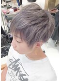 フェザーマッシュワイルドアップバングソフトツーブロック