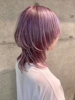 グランアージュ 池袋東口店(grandage)&nbsp;ネオウルフ ウルフカット×ラベンダーアッシュ池袋