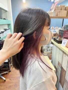 シエル ヘアーメイクアップ(CieL hair make up) 人気◎ピンクラベンダー《インナーカラー 》