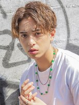小久保style☆小顔矯正立体カット暗髪ビビットピンク針金パーマ