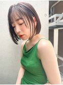 【20・30代おすすめ♪】小顔ボブ×美髪×大人かわいい×ベージュ