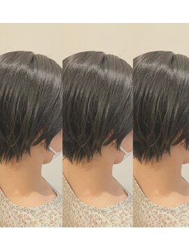 スタジオ アルファプラス 日暮里店(studio α+) 30代40代50代◎大人ナチュラルショートボブ　日暮里