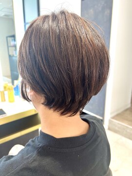 アース 春日部店(HAIR&MAKE EARTH) モテショートボブ