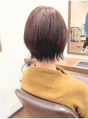 【ALBAさわ】ピンクブラウンショート ★☆