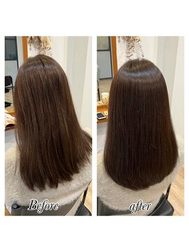 ディアーズ 高知 ナチュラルブラウン☆艶髪カラー