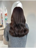 【柿本真優】チョコレートカラー★艶髪
