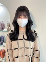 ボタン ハカタ(VOTAN hakata)&nbsp;【柿本真優】韓国ヘア/前髪カット/顔まわりカット/暗髪ヘア