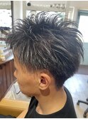 黒髪メンズショート