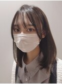 大人可愛いミディアムヘア