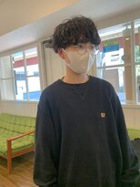 ラレイ ハラジュク(Lalei harajuku)&nbsp;マッシュショート×ツイスパ/スパイラルパーマ/マニッシュ