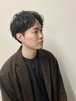 オールデイハローズ(ALL DAY HELLO'S) ２０代イケメンビジネスニュアンスパーマ【河原町】３０代４０代