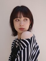 ヨー(Yoh-)&nbsp;【外ハネボブ/佐々木慧介】前髪カット/切りっぱなしボブ