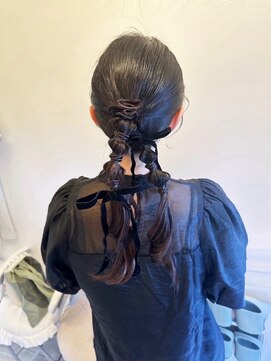 リムネ(RIMUNE) 韓国服ツインポニー