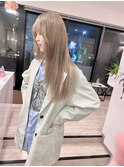 ブリーチで作るミルクティーグレー