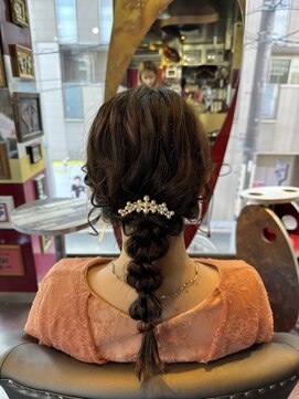 グリッツ (GLITZ) 編みおろし ロング