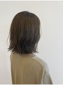 柔らかボブ/ゆるふわ巻き/アースカラー@20代30代