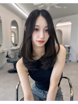 リッカ(LICCA) 【LICCA 伊崎優李】韓国ヘア/レイヤーカット/前髪/姫カット