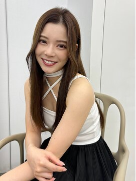 ロンプ(romp) 小顔ストレートロングi