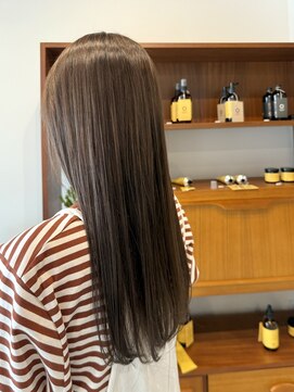 ムー(muu.) ロング+ワンレングス