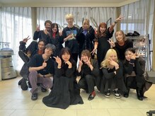 ソワンドゥ ブレス カルム 西中島店(soin de brace calme)の雰囲気（コーディネートを合わせた日。お洒落で楽しいスタッフ達です！）