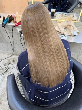 ロンド 表参道店(Lond) 【Lond表参道yui】1ブリーチでつくるミルクティーグレージュ