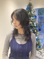 シアン 矢場町店(CYAN.)&nbsp;大きめカールのロングレイヤーパーマ