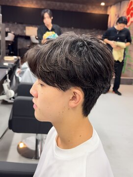 カーニー 錦糸町(kearny) フェザーパーマ/ニュアンスパーマ/センターパート