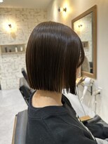 オフ エルア(ofF ’elua) ボブスタイル#ボブカット#ショートボブ#髪質改善#縮毛矯正