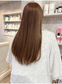福山市美容室Caary髪質改善ストレート春ナチュラルストレート