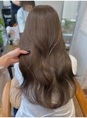 ラベンダーミルクティー×韓国風巻き【自由が丘】