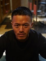 メリケンバーバーショップ コウベ(MERICAN BARBERSHOP KOBE) クロップヘア b